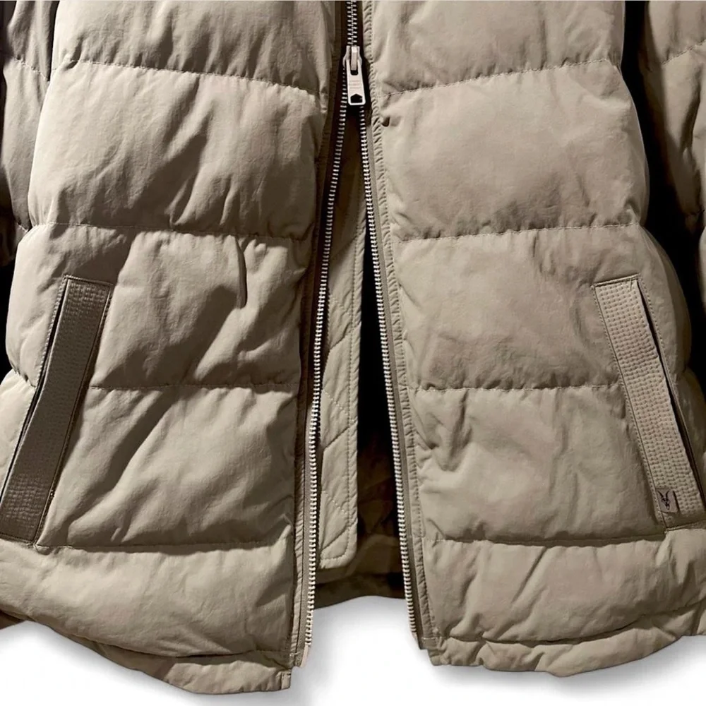 AllSaints Olive Green Puffer Bomber Jacket Size  Men’s Large